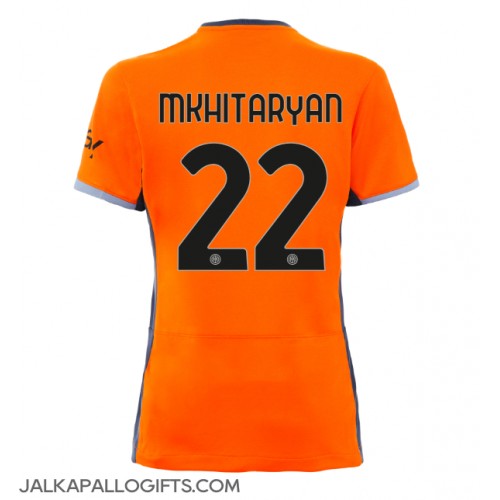 Inter Milan Henrikh Mkhitaryan #22 Kolmaspaita Naiset 2023-24 Lyhythihainen